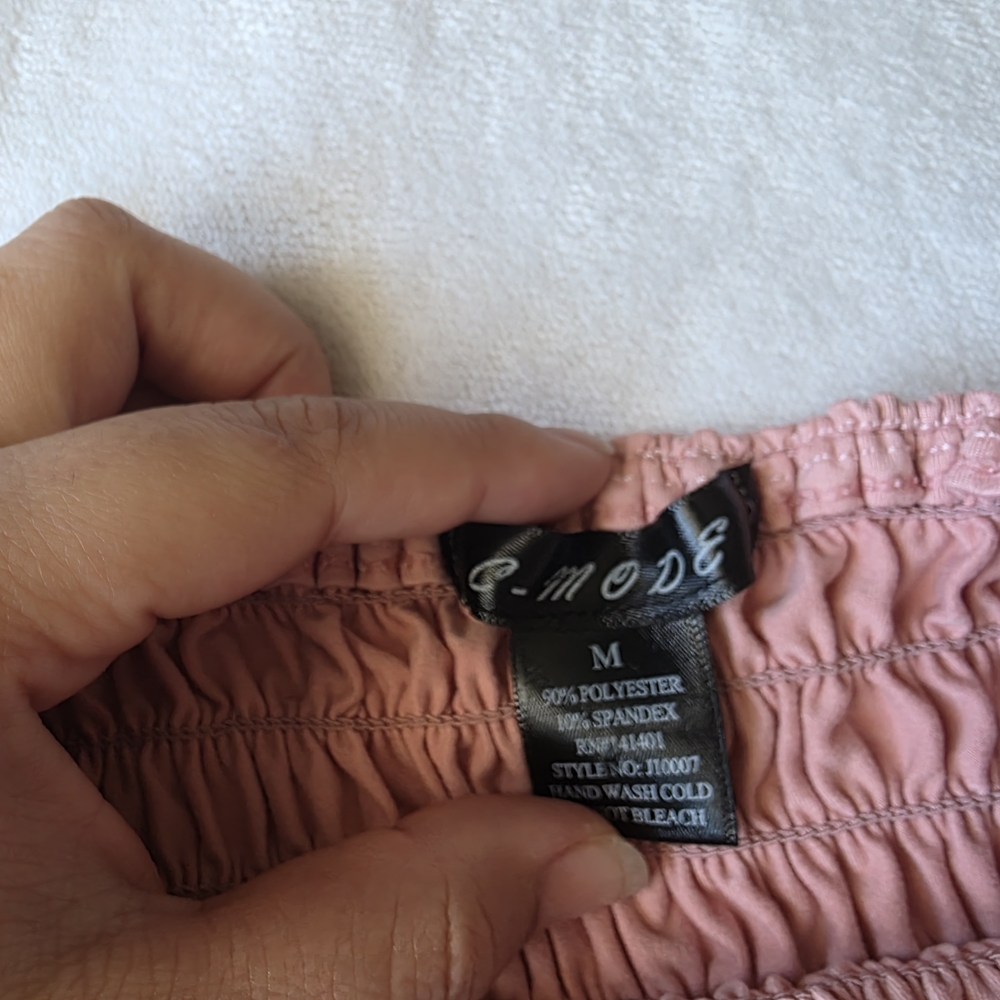 Pink C-Mode Ruched Jumper